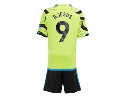 Lacne Dětský Futbalové dres Arsenal Gabriel Jesus #9 2023-24 Krátky Rukáv - Preč (+ trenírky)